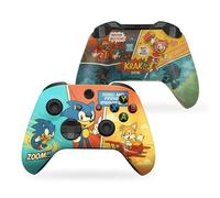 DreamController Sonnic Comiics Custom X-box Controller Wireless compatible with X-box One/Series X/S Customized in USA with Permanent HYDRO-DIP Printing (NOT JUST A SKIN)