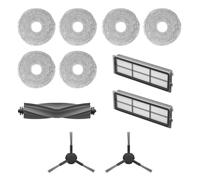 Dreame Accessory Set for L10s Pro Gen2 Robot Includes 6 x Mop Cloths (3 Pairs), 2 x Filters, 2 x Side Brushes, 1 x Main Brush, Original Dreame Accessories