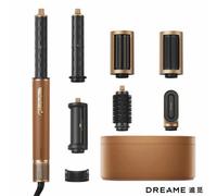 Dreame Airstyle Pro 7-In-1 Hair Styler 1300W, 11,000Rpm Motor, Auto-Wrap Curlers, Smoothing Brushes, 3 Speeds, 3 Temperatures,gold