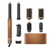 DREAME AirStyle Pro, 7-in-1 Hair Styler, Fast Drying, 2 Curling Barrels, Volumizing Hair, Smoothing Brush, Reduce Frizz, Leather Package, Airflow Styling, Magnetic Design