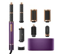 dreame AirStyle Pro, 7-in-1 Hair Styler, Fast Drying, 2 Curling Barrels, Volumizing Hair, Smoothing Brush, Reduce Frizz, Leather Package, Airflow Styling, Magnetic Design