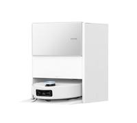 dreame Aqua10 Ultra Roller Complete Robot Vacuum Cleaner with Mop, 30,000Pa, Clears 8cm Obstacles, Roller Self-Cleaning, Carpet Protection, Auto-Empty,100% Detangling, Avoids 240+ Objects, White