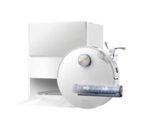 dreame Aqua10 Ultra Roller Complete Robot Vacuum Cleaner with Mop, 30,000Pa, Clears 8cm Obstacles, Roller Self-Cleaning, Carpet Protection, Auto-Empty,100% Detangling, Avoids 240+ Objects, White