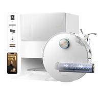dreame Aqua10 Ultra Roller Complete Robot Vacuum with AquaRoll Mop | AquaRoll Mop, 8cm Obstacle Clearing, Roller Guard, 30,000Pa Suction Power, Tangle Free, AI Avoids 240+ Objects