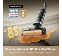 DREAME H15 Pro Heat Wet Dry Vacuum Cleaner, 85°C Warm Floor Cleaning, GapFree AI Robot Arm, Smart RGB Detection, 22kPa Suction, 0 Burdock, 100°C Brush Wash, 5 min 90°C Dry, App Management Navigation