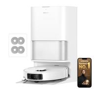 dreame L10s Ultra Gen 3 Kit Robot Vacuum and Mop with 25,000Pa Suction, Extendable Side Brush, 100-Day Auto-Empty, Auto Water Tank Refiling, 10.5mm Mop Lifting, and Voice & App Control