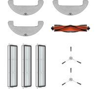 DREAME Original Replacement Accessory Kit for Dreame D20 Plus Robot Vacuum Cleaner and Floor Cleaner, Contains x1 HyperStream DuoBrush, x2 Side Brushes, x3 Dust Filters, x2 Dust Bags, x3 Mop Cloths