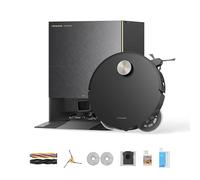 DREAME X60 MAX Ultra Complete Robot Vacuum Cleaner and Mop, Upgraded X50 Series, 3.13 Inch (8 cm), Ultra-Thin Design, 35,000 Pa Suction, Self-Emptying and Recharging, Self-Cleaning Mop