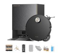 DREAME X60 MAX Ultra Full Robot Vacuum Cleaner and Mop, Upgraded X50 Series, 3.13" (8cm), Ultra-Thin Design, 35,000Pa Suction, Self-Emptying and Recharging, Self-Cleaning Mop