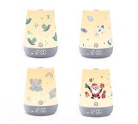 Dreamegg Coverlets for Sleep Trainer Clock for Kids Toddler, Space Christmas Baby Bird Themes, Easy Peel & Cover Design for Holiday Gifts, Idea for Baby Room Decor