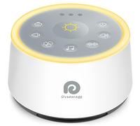Dreamegg D1, White Noise Machine with Night Light for Baby & Adults, White