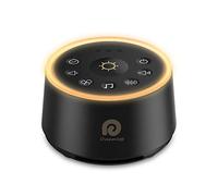 Dreamegg D1, White Noise Machine with Night Light, Sound Machine, Black