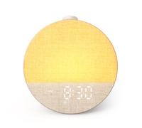 Dreamegg Sunrise 1 Pro - Sunrise Alarm Clock, White Noise Machine with 29 Sounds, Wake Up Light Alarm Clock with 6 Tones, 10 Night Light Colours, Favourites Mode, for Adults’ Sleep Routine