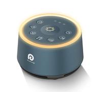 Dreamegg White Noise Machine, D1 Blue Sleep Sound Machine with Night Light for Baby Kid Adult, 24 Natural Sounds Therapy, Continuous or Timer, Sound Machine for Sleeping Nursery Travel Gift