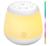 Dreamegg White Noise Machine with Night Light, Sound Machine for Baby Adult