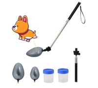 Dreamemo Dog Cat Urine Collector - Telescopic Urine Sample Catcher for UTI Test Kit,Dog Pee Stick for Veterinary Supplies.Dog Pregnancy Pee Test Kit(Basic Kit)