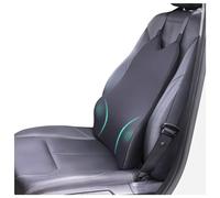 Dreamer Car Back Support Lumbar Cushion for Car Seat-Soft Memory Foam Even in Subzero Temperatures - Orthopedic Design for Back Pain Relief Effectively,Black