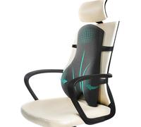 Dreamer Car Long Lumbar Support Cushion for Office Chair Full Back Support for Office Chair Gaming Chair Recliner Ergonomic Memory Foam Pillow for Relieve