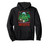 Dreamer Coffee Alien Sarcastic Vintage Funny Adult Humor Pullover Hoodie