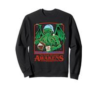 Dreamer Coffee Alien Sarcastic Vintage Funny Adult Humor Sweatshirt