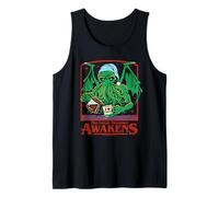 Dreamer Coffee Alien Sarcastic Vintage Funny Adult Humor Tank Top