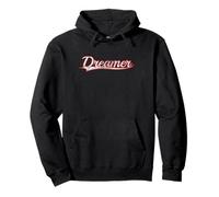 Dreamer Inspirational Visionary Spirit Vintage Varsity Pullover Hoodie