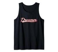 Dreamer Inspirational Visionary Spirit Vintage Varsity Tank Top