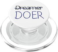 Dreamer, no DOER - Motivation PopSockets PopGrip for MagSafe