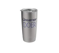 Dreamer, no DOER - Motivation Stainless Steel Insulated Tumbler