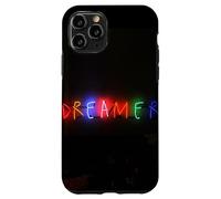 Dreamer Rainbow Colorful Glowing Text Light Up Aesthetic Case for iPhone 11 Pro