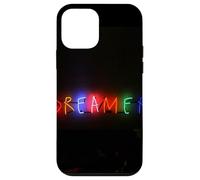 Dreamer Rainbow Colorful Glowing Text Light Up Aesthetic Case for iPhone 12 mini