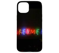 Dreamer Rainbow Colorful Glowing Text Light Up Aesthetic Case for iPhone 15 Plus