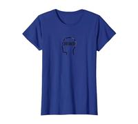 Dreamer Silhouette Art: Inspirational Mindset T-Shirt, Women, Royal Blue, S
