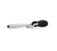 Dreamfarm DFCL0917 Clongs 9"/23cm-Click-Lock Sit Up Tongs with Silicone Heads (Black)