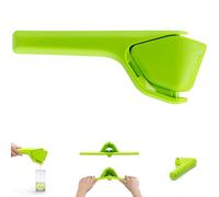 Dreamfarm Fluicer Fold-Flat Citrus Juicer - Lime | Easy, manual fresh lime juice squeezer with pip catcher, suits limes, compact storage, 9"