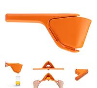 Dreamfarm Original Orange Fluicer Easy-Squeeze Fold-Flat Citrus Juicer - 11 Inch, Suits All Citrus