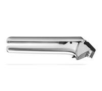 Dreamfarm Garject 2-In-1 Garlic Peeler, Garlic Press & Mincer with Garlic Peel Ejector, Chrome-Plated Zinc - Black