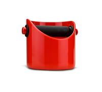 Dreamfarm Grindenstèin Sturdy, Compact, Modern Space-Saving Espresso Coffee Grind Knock Box - Red