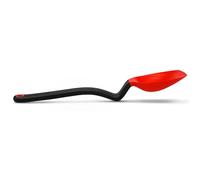 Dreamfarm Supoon Non-Stick Sit-Up Silicone Scraping, Serving, Cooking Spoon Measures 5ml Tsp & 15ml Tbsp - 11" Red
