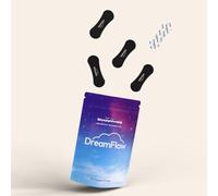 DreamFlow Nasal Strips for Sleep & Snoring (Black) | Instantly Opens Nasal Passages, Boosts Airflow | Drug-Free, Comfortable Fit | Relieves Congestion & Allergies