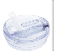 Dreamfocus 30 oz Leak Proof Flip Straw Lid Replacement for Stanley 30 oz Quencher H2.0 and ProTour Tumbler