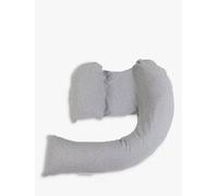 Dreamgenii Cotton Pillow Grey Marl