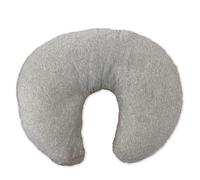 Dreamgenii Feeding Pillow Grey - Pregnancy and Feeding Support with Machine Washable Removable Cover in 100% Jersey Cotton