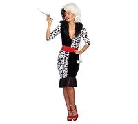 Dreamgirl Dalmation Diva Black White Dog Adult Womens Halloween Costume 10671
