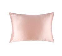 DREAMI Premium Silk Pillowcase for Hair & Skin - Ultra Soft, Cooling, Anti-Frizz, Hydrating, Reduces Wrinkles | 100% Pure 22 Momme Mulberry Silk, with Hidden Zipper (50x75 cm, Rose Gold)