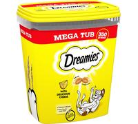 Dreamies Cat Treats Cheese 350G (Pack of 2)