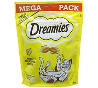 Dreamies Cat Treats, Mega Pack with Cheese, 6 Pouches (6 x 180 g)