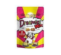 Dreamies Cat Treats Mix with Delicious Cheese & Tempting Beef (60g)