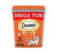 Dreamies Cat Treats With Chicken MegaTub Easter 350g