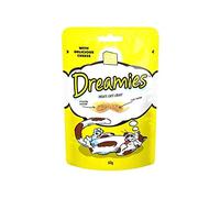Dreamies Cat Treats - Delicious Cheese - 60g - Pack of 2